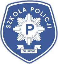Logo szkoły Policji w Słupsku