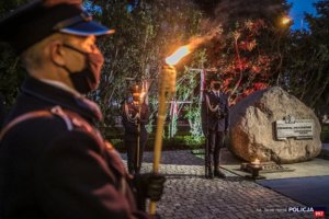 Uroczystości w 20. rocznicę otwarcia Polskiego Cmentarza Wojennego w Miednoje (z archiwum KGP)
