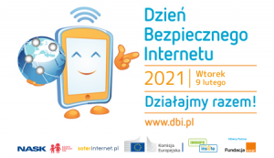 Plakat promujący Dzień Bezpiecznego Internetu