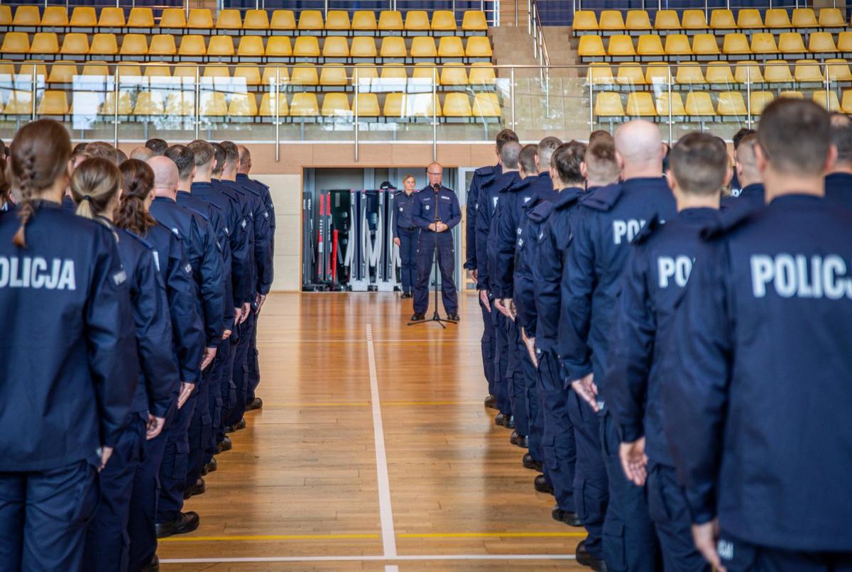 Inauguracja szkolenia zawodowego podstawowego w Centrum Szkolenia Policji
