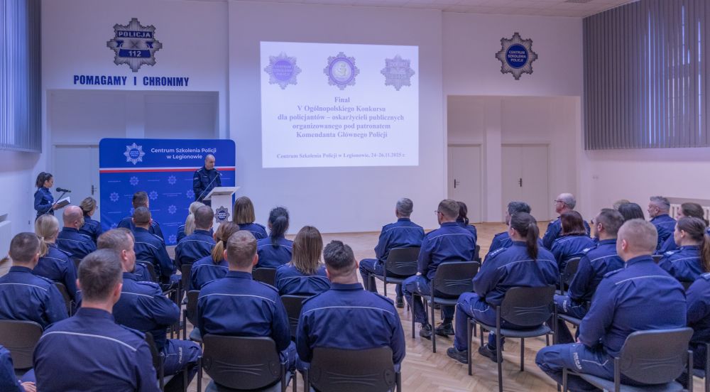 Rozpoczęcie Finału V Ogólnopolskiego Konkursu dla policjantów – oskarżycieli publicznych