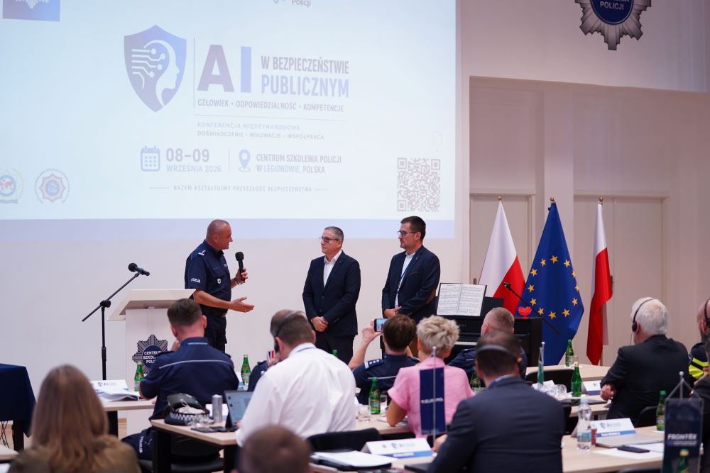 Drugi dzień międzynarodowej konferencji „Sztuczna inteligencja (AI) w bezpieczeństwie publicznym. Człowiek – Odpowiedzialność – Kompetencje”