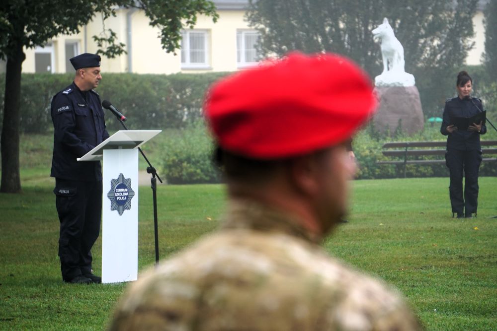 START FINAŁU XXIII KYNOLOGICZNYCH MISTRZOSTW POLICJI